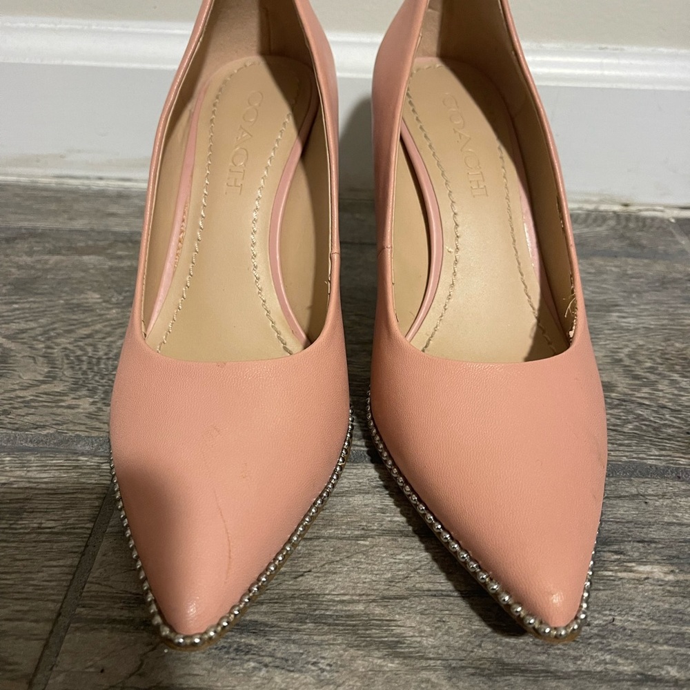 Coach pink shoes